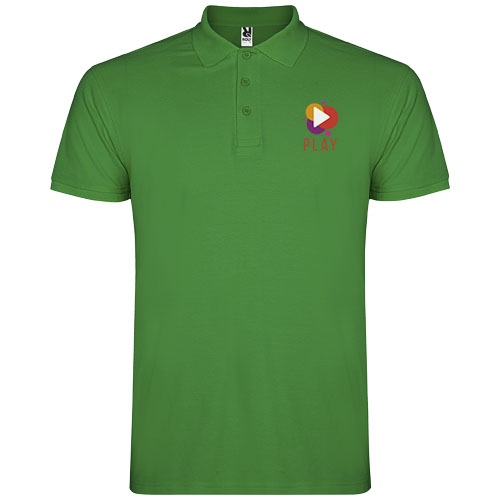 Star Short Sleeve Kids Polo