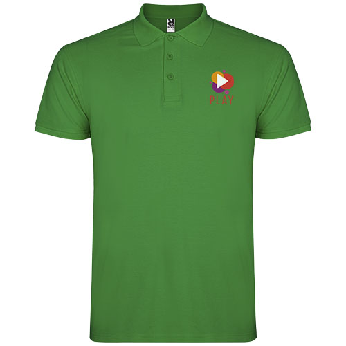 Star Short Sleeve Kids Polo