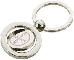 Spinning Metal Keyring