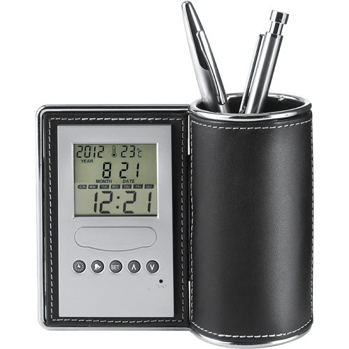 Desk Tidy and Clock