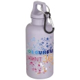 Oregon 400 ml Solid Colour RCS Recycled Plastic Water Bottle with Carabiner 12