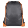 Black Coloured Trim Pegasus Drawstring Bag 2