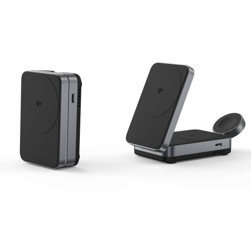Qi2  Foldable Magnetic Wireless Charger Stand