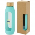 Tidan 600 ml Borosilicate Glass Bottle with Silicone Grip 11