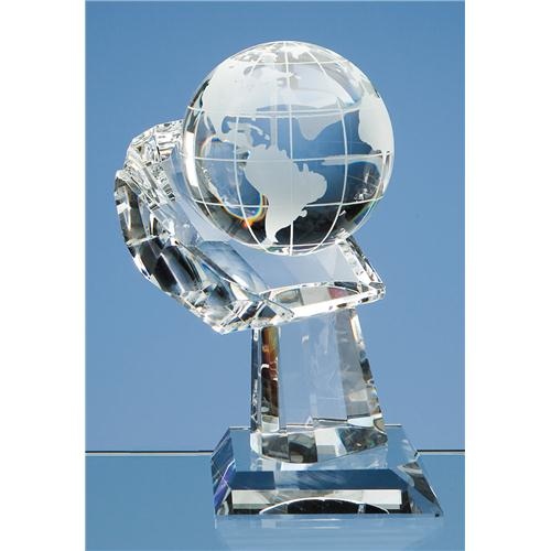 80 mm Optic Globe on Hand