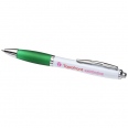 Curvy Ballpoint Pen with White Barrel 9