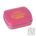 Small Flat Hinged Tin with Sugar Free Mints 11