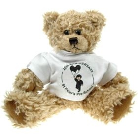 25 cm Windsor Jointed Bear in a T-Shirt