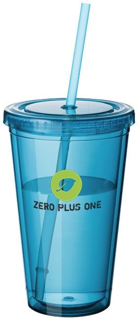 Cyclone 450 ML Insulated Tumbler With Straw
