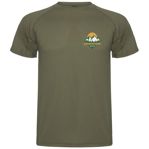 Montecarlo Short Sleeve Men's Sports T-Shirt