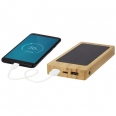 Alata 8000mAh Bamboo Solar Power Bank 3