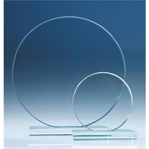 10cm Clear Circle Award