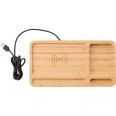 Bamboo Desk Organiser and Charger 3