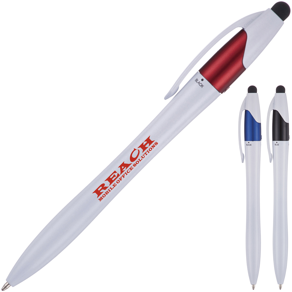 Triple Ink Stylus Ball Pen
