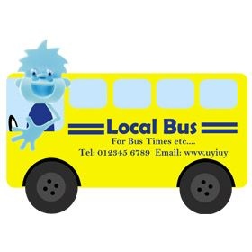 Character Wobbler on a Bus