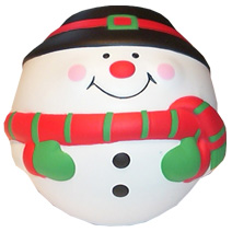 Snowman Shaped Stress Toy