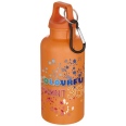 Oregon 400 ml Solid Colour RCS Recycled Plastic Water Bottle with Carabiner 13