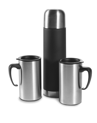Stainless Steel Thermos Set
