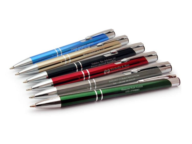 Engraved Paragon Pens Demonstrate Quality