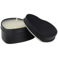 Blissful Heart-shaped Tin Candle with Vanilla Aroma 1