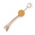 Branded Round Bamboo And Wheat Straw Charger 4