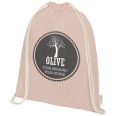 Orissa 100 G/M² GOTS Organic Cotton Drawstring Backpack 5L 12