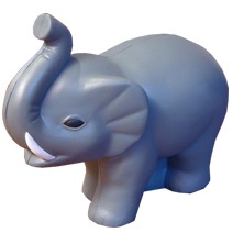 Elephant Shaped Stress Toy