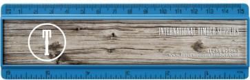 6&quot;/15cm Clear or Coloured Insert Ruler 2