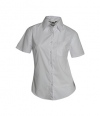 Ladies Poplin Shirt Short Sleeved 2