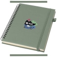 Liss A5 Recycled Plastic Hard Cover Spiral Notebook 8