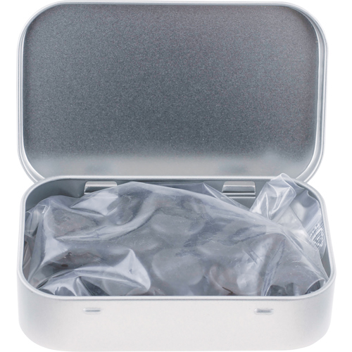 Large Flat Hinged Tin with Haribo Liquorice