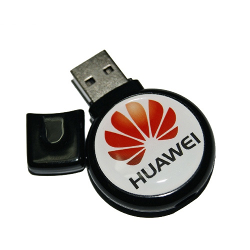 Round Spiral USB Flash Drive