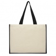 Varai 320 G/M² Canvas and Jute Shopping Tote Bag 23L 4