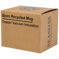 Bjorn 360 ml RCS Certified Recycled Stainless Steel Mug with Copper Vacuum Insulation 3