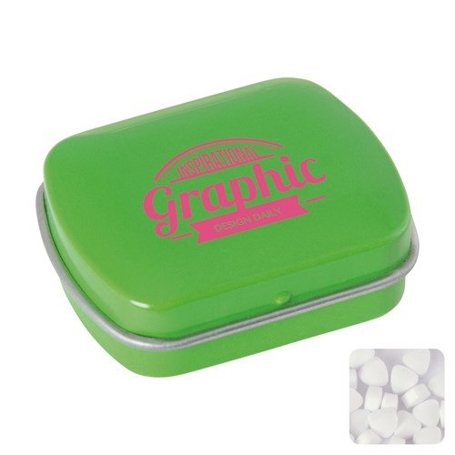 Mini Hinged Mint Tin with Extra Strong Mints