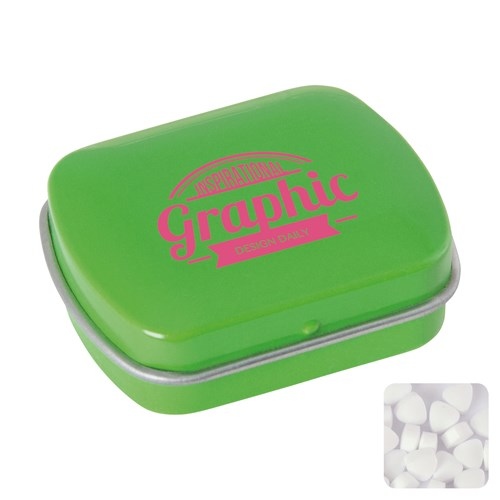 Mini Hinged Mint Tin with Extra Strong Mints