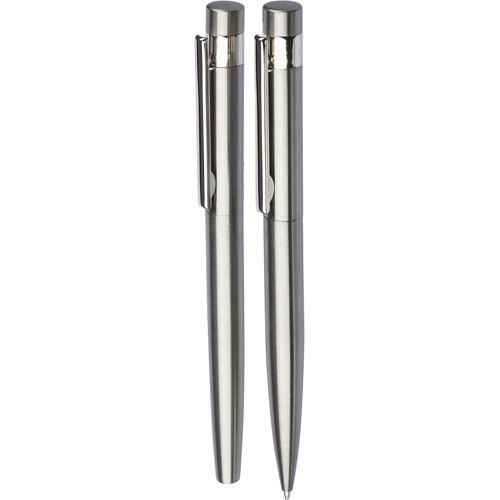 Recycled Stainless Steel Pen Set (2pc)