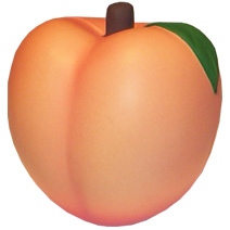 Peach Stress Toy