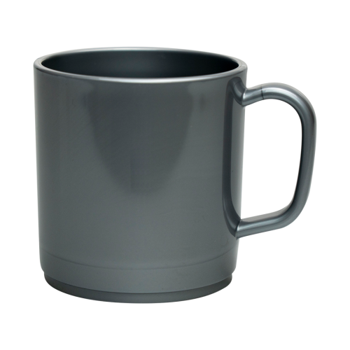 Plastic Mug Silver
