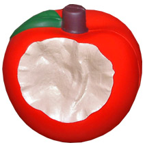 Bitten Apple Stress Toy