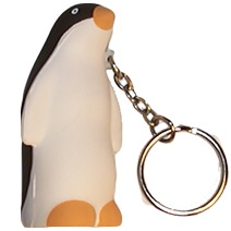 Penguin Keyring Stress Toy