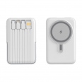 5000mAh Magsafe Power Bank with Built in Cables 1