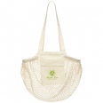 Pune 100 G/M² GOTS Organic Mesh Cotton Tote Bag 6L 7