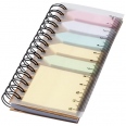 Spinner Spiral Notebook with Coloured Sticky Notes 1