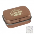 Small Flat Hinged Tin with Sugar Free Mints 14