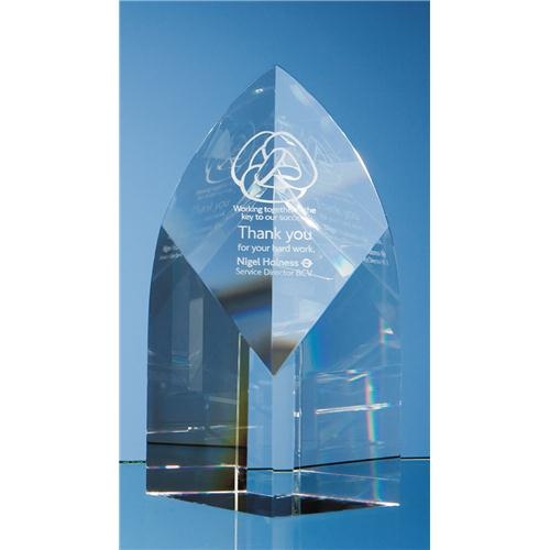 20cm Optical Crystal Arch Award