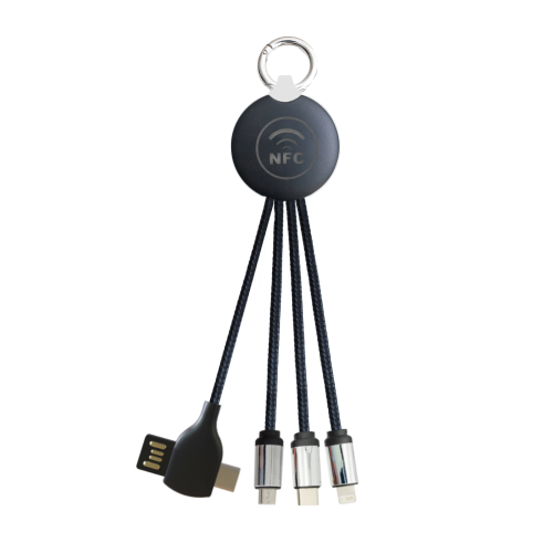 Plus  NFC Light Up 3 in 2 Charging Cable