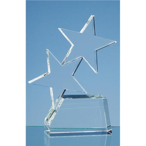 20cm Optic Double Rising Star Award