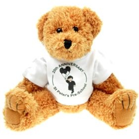 25 cm Sparkie Jointed Bear in a T-Shirt