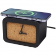 Momento Wireless Limestone Charging Desk Clock 6